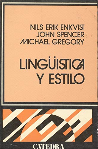 Imagen de archivo de LINGUISTICA Y ESTILO a la venta por Librera Races