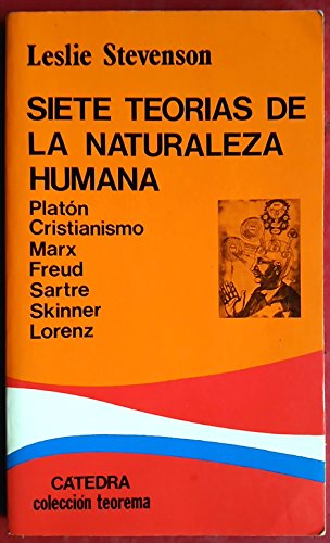 Imagen de archivo de Siete teorias de la naturaleza humana a la venta por Librera 7 Colores