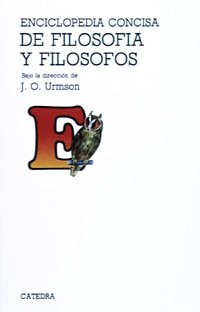 Beispielbild fr Enciclopedia Concisa de Filosofa y Filosofos zum Verkauf von Hamelyn