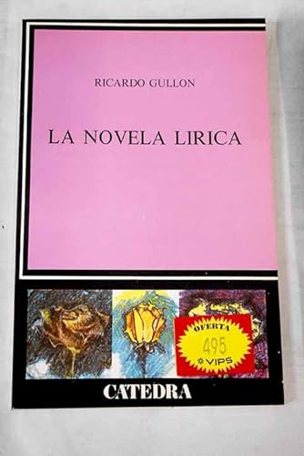 Beispielbild fr La Novela Lrica zum Verkauf von Hamelyn