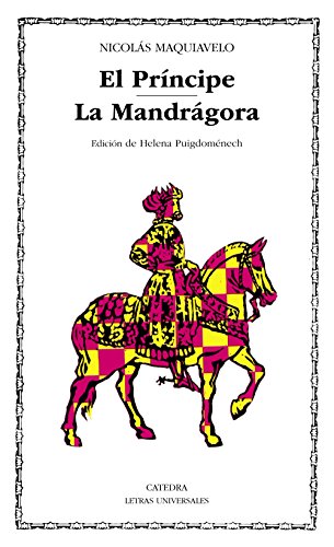 Beispielbild fr El Prncipe; la Mandrgora zum Verkauf von Hamelyn