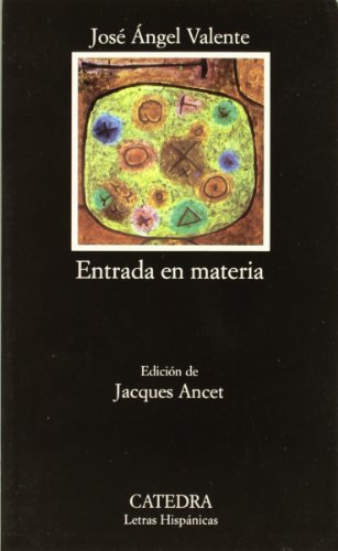 Stock image for ENTRADA EN MATERIA. for sale by KALAMO LIBROS, S.L.