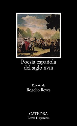 Stock image for Poesia espaola del siglo XVIII for sale by Smith Family Bookstore Downtown