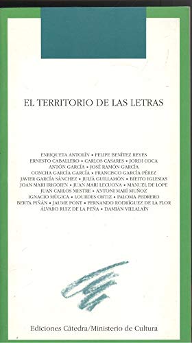 Stock image for El territorio de las letras for sale by Hamelyn