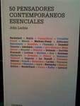 Stock image for 50 pensadores contemporaneos esenciales/50 Key Contemporary Thinkers for sale by medimops