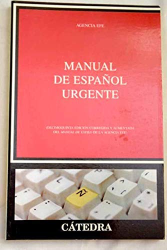 Stock image for Manual De Espanol Urgente: Decimoquinta edicion corregida y aumentada for sale by AwesomeBooks