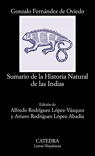 9788437635743: Sumario de la historia natural de las Indias