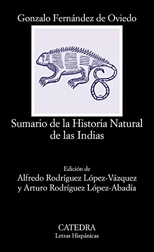 Stock image for SUMARIO DE LA HISTORIA NATURAL DE LAS INDIAS. for sale by KALAMO LIBROS, S.L.