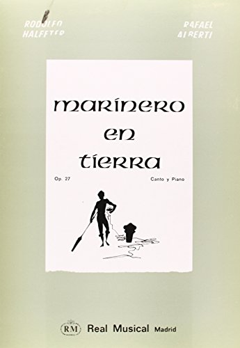 9788438702376: Ernesto Halffter: Marnero en Tierra, Op.27, Poemas de Rafael Alberti para Canto y Piano (Mezzo-Soprano)