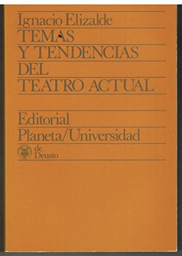 Imagen de archivo de Temas y tendencias del teatro actual a la venta por MIRADOR A BILBAO