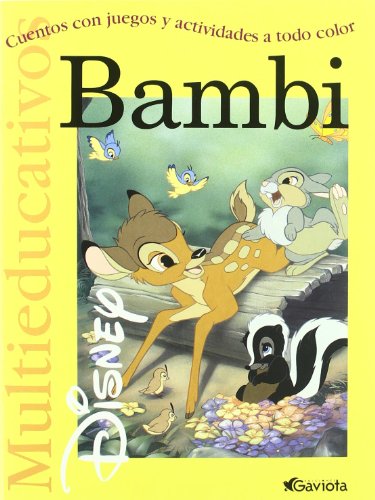9788439201014: Bambi: Cuentos con juegos y actividades a todo color (Multieducativos Disney)