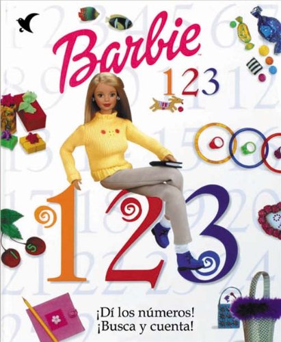 Beispielbild fr 1,2,3, de Barbie. ¡Dí los números! ¡Busca y cuenta! ( lbumes de regalo de Barbie) (Spanish Edition) zum Verkauf von -OnTimeBooks-