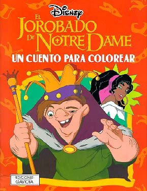 9788439281498: El Jorobado de Notre Dame: un cuento para colorear