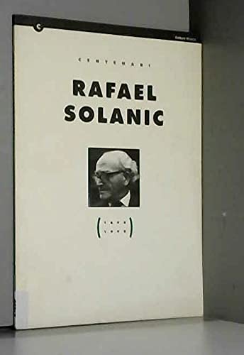 Beispielbild fr Centenari Rafael Solanic zum Verkauf von Hamelyn
