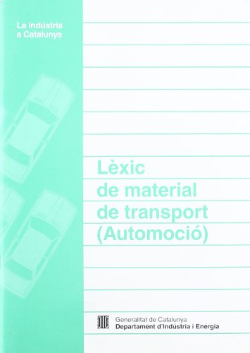 9788439337461: Lxic de material de transport (automoci) (Indstria a Catalunya)