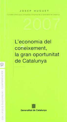9788439376422: economia del coneixement (Discursos i conferncies (nova etapa)) (Catalan Edition)