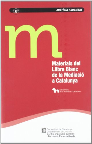 Imagen de archivo de Materials del Llibre Blanc de la Mediaci? a Catalunya a la venta por Iridium_Books