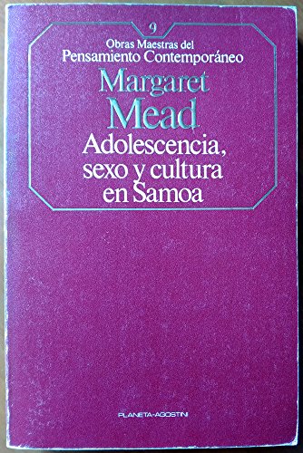 9788439500124: Adolescencia, Sexo y Cultura En Samoa