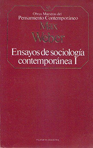 Imagen de archivo de Ensayos sociologa contempornea I a la venta por LibroUsado GRAN VA
