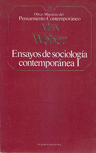 9788439501084: ENSAYOS DE SOCIOLOGIA CONTEMPORANEA. (2 TOMOS).