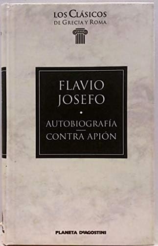 9788439549550: Autobiografia;contra apion