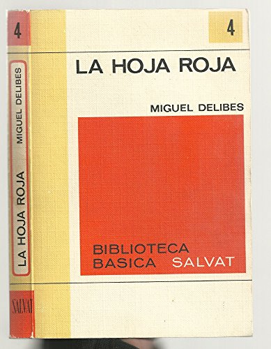 Imagen de archivo de La hoja roja DELIBES, Miguel a la venta por VANLIBER