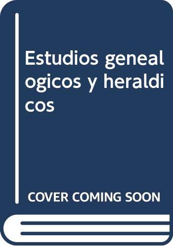 9788439835912: Estudios genealgicos y herldicos