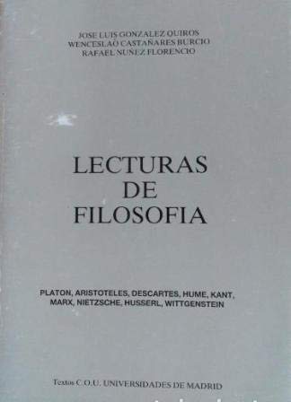 Lecturas de Filosofía - José Luis; Castañares, Wenceslao González Quirós