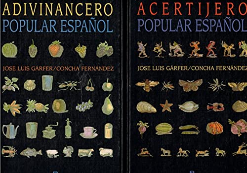 Imagen de archivo de Adivinancero popular espaol : el mundo de los animales y vegetales a la venta por Librera Prez Galds