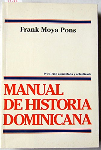 Beispielbild fr Manual de historia dominicana (Spanish Edition) zum Verkauf von medimops