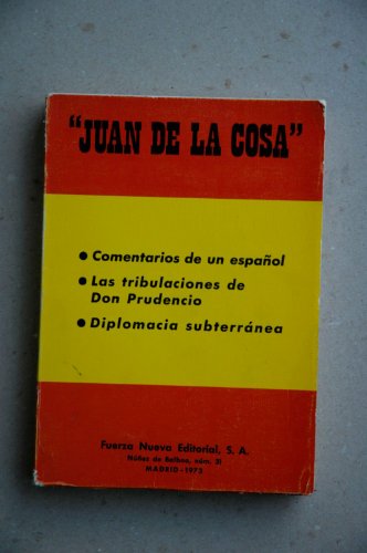 Stock image for Juan de la Cosa for sale by Librera 7 Colores