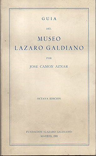 9788440063595: Gua del MUSEO LZARO GALDIANO