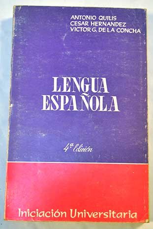 Imagen de archivo de Lengua Española a la venta por Librería Pérez Galdós