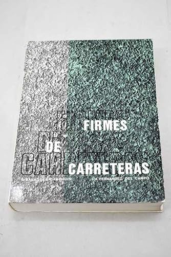 Firmes de Carreteras (9788440068088) by Balaguer, Enrique