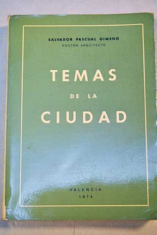 Imagen de archivo de Temas de la ciudad (Spanish Edition) a la venta por Iridium_Books