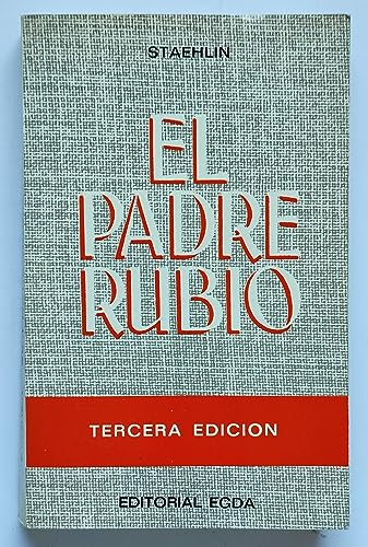 Stock image for Padre Rubio, el for sale by Hamelyn