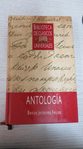 Antologia (9788440205964) by Feijoo, Benito Jeronimo