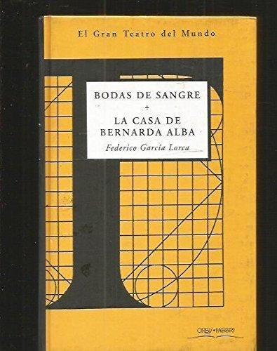Imagen de archivo de Bodas De Sangre La Casa De Bernarda Alba a la venta por HPB Inc.