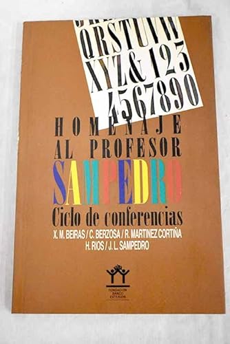 9788440406309: Homenaje al Profesor Sampedro. Ciclo de conferencias.
