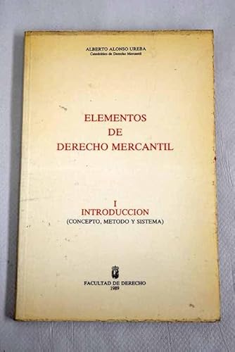 Imagen de archivo de Elementos de derecho mercantil. Vol. 1: Introduccin a la venta por Librera Prez Galds