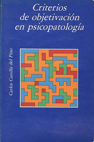 Stock image for Criterios de Objetivacion en Psicopatologia for sale by Hamelyn