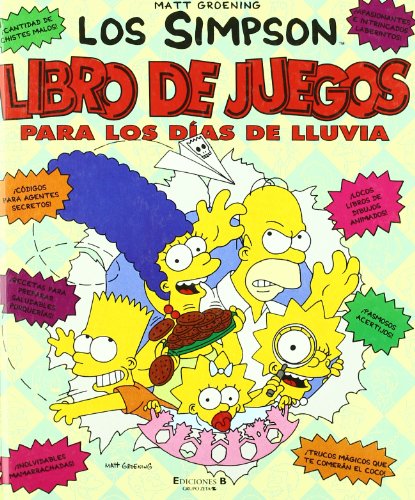 Imagen de archivo de Los Simpson - Libro de Juegos Dias de Lluvia a la venta por BookHolders