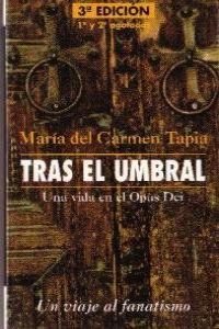 Imagen de archivo de tras el umbral una vida en el opus dei maria tapia a la venta por DMBeeBookstore