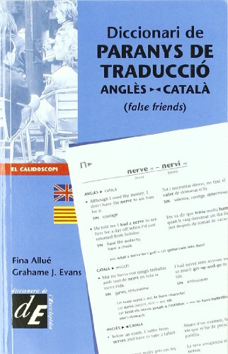 Beispielbild fr Dicionari de paranys de traducci angls-catal ca zum Verkauf von medimops
