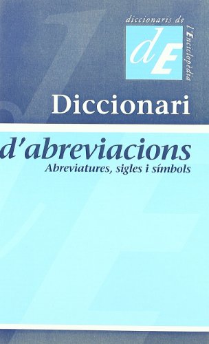 Imagen de archivo de Diccionari D'abreviacions Mestres I Serra, Josep Maria / G a la venta por Hamelyn