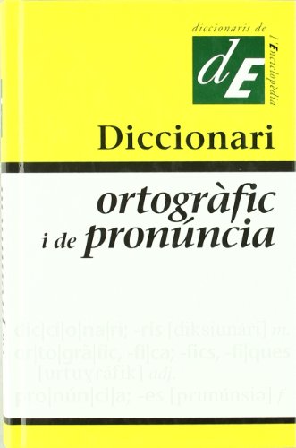 Beispielbild fr Diccionari ortogrfic i de pronncia (Diccionaris Complementaris, Band 8) zum Verkauf von medimops