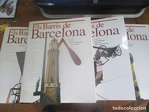 9788441227729: Els barris de Barcelona (4 vols.)