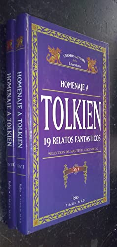 Imagen de archivo de HOMENAJE A TOLKIEN. 19 RELATOS FANTSTICOS a la venta por Mercado de Libros usados de Benimaclet