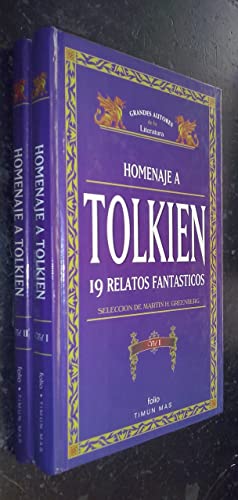 9788441302778: Homenaje a Tolkien. 19 relatos fantsticos. Seleccin de... 2 tomos