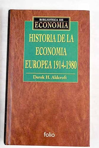 9788441305915: Historia de la economa europea 1914-1980